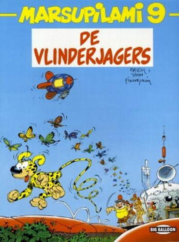 Marsupilami 9 - De vlinderjagers, Softcover, Eerste druk (1995) (Marsu Productions)
