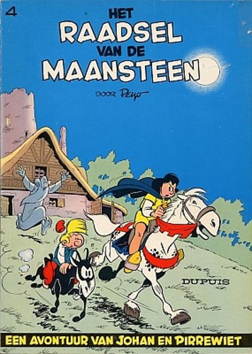 Johan en Pirrewiet 4 - Het raadsel van de maansteen, Softcover (Dupuis)