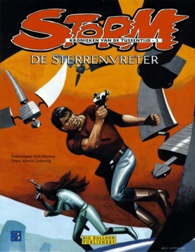 Storm - Kronieken van de Tussentijd 3 - De sterrenvreter, Softcover, Eerste druk (1998) (Big Balloon)