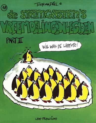 Stamgasten 18 - Vreemdelingenlegioen part II, Softcover, Eerste druk (1991) (Land Productions)