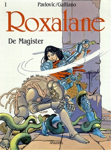 Roxalane 1 - De magister, Hardcover, Eerste druk (1990) (Arboris)