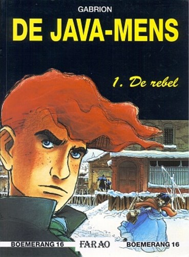 Java-mens, de  16 - De rebel, Hardcover (Oranje/Farao)