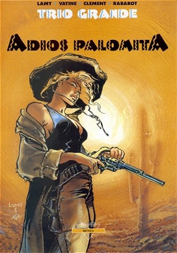 Collectie Metro 8 - Trio grande - Adios palomita, Hardcover, Eerste druk (1989) (Blitz)