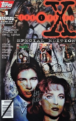 X-Files, the  - Special edition #1, Sc+Gesigneerd (Topps comics)