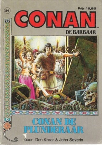 Conan - Oberon/Juniorpress 24 - Conan de plunderaar, Softcover, Eerste druk (1988) (Junior Press)