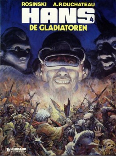 Hans 4 - De gladiatoren, Softcover, Eerste druk (1988) (Lombard)