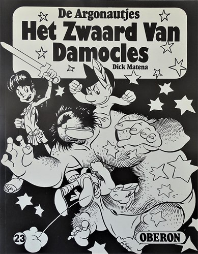 Oberon zwart/wit reeks 23 - Het zwaard van Damocles, Softcover, Eerste druk (1978), Oberon - zwart/wit reeks (Oberon)