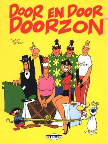 Familie Doorzon, de 16 - Door en door Doorzon, Softcover, Eerste druk (1992) (Big Balloon)