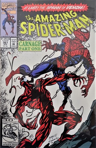 Amazing Spider-Man, the  - carnage part one to three, Softcover, Eerste druk (1992) (Marvel)