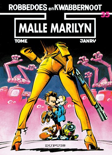 Robbedoes en Kwabbernoot 35 - Malle Marilyn, Softcover (Dupuis)