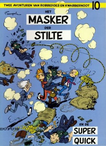 Robbedoes en Kwabbernoot 10 - Het masker der stilte, Softcover (Dupuis)