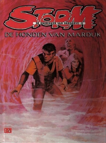 Storm 14 - De honden van Marduk, Hardcover, Eerste druk (1985), Kronieken van Pandarve, de - Hc (Oberon)