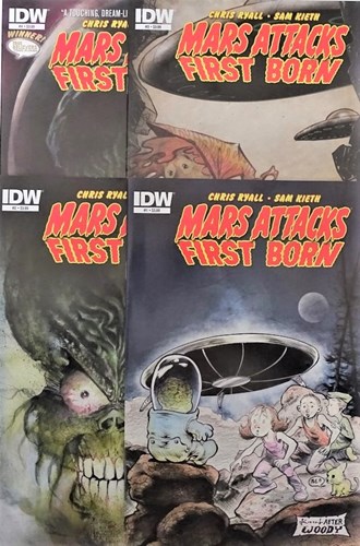 Mars Attacks - First born  - Complete serie - 4 delen, Issue, Eerste druk (2014) (IDW Publishing)