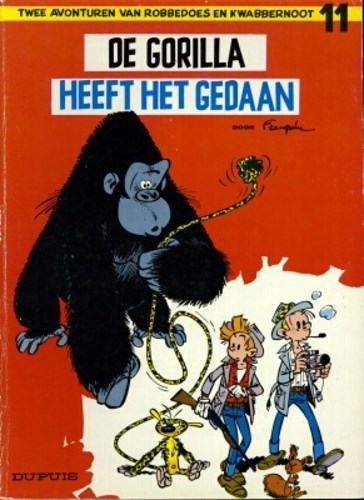 Robbedoes en Kwabbernoot 11 - De gorilla heeft het gedaan, Softcover (Dupuis)