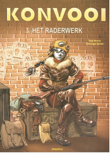 Konvooi 3 - Het raderwerk, Softcover, Eerste druk (2000) (Arboris)