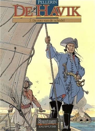 Havik, de 2 - De rots van de schedel, Hardcover, Eerste druk (1995), Havik - Hardcover (Dupuis)