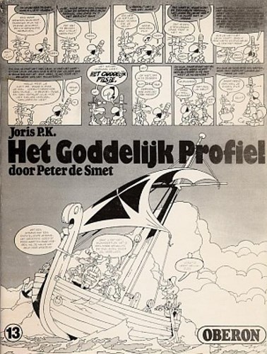 Joris P.K. 3 - Het goddelijk profiel, Softcover, Joris P.k. - Reeks Oberon ongekleurd (Oberon)