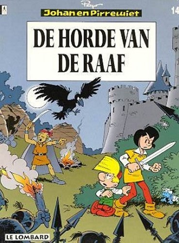 Johan en Pirrewiet 14 - De horde van de raaf, Softcover, Eerste druk (1994) (Lombard)