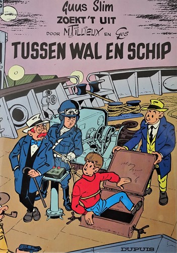 Guus Slim 16 - Tussen wal en schip, Softcover, Eerste druk (1979) (Dupuis)