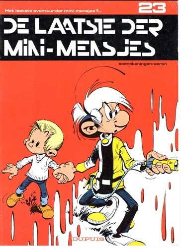 Mini-Mensjes 23 - De laatste der Mini-mensjes, Softcover, Eerste druk (1988) (Dupuis)