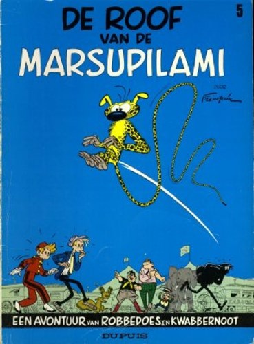 Robbedoes en Kwabbernoot 5 - De roof van de Marsupilami, Softcover (Dupuis)
