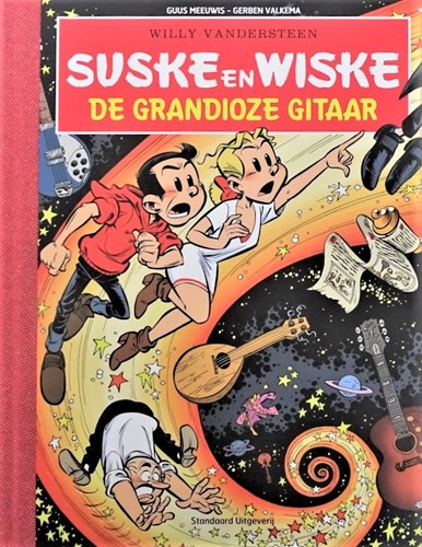 Suske en Wiske - S.O.S. kinderdorpen - Nederlands 1 - De Grandioze Gitaar, Luxe+gesigneerd, Eerste druk (2016) (Standaard Uitgeverij)