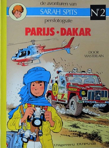 Sarah Spits (Dupuis) 2 - Parijs-Dakar, Softcover, Eerste druk (1986) (Dupuis)
