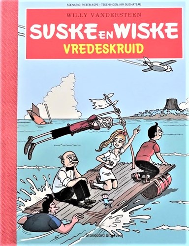 Suske en Wiske - S.O.S. kinderdorpen Vlaams 3 - Vredeskruid, Luxe+gesigneerd, Eerste druk (2015) (Standaard Uitgeverij)