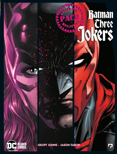 Batman (DDB)  / Three Jokers 1-3 - Collector Pack - Batman Three Jokers - Herziene editie, SC-cover B (Dark Dragon Books)