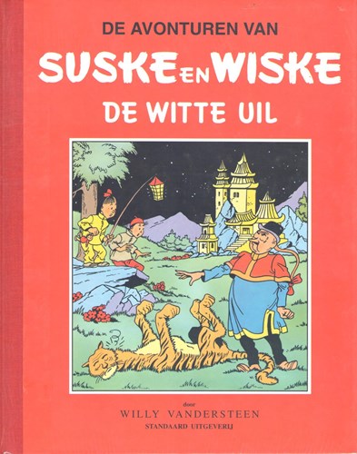 Suske en Wiske - Klassiek Rode reeks - Ongekleurd 9 - De Witte Uil, Hardcover, Eerste druk (1994) (Standaard Uitgeverij)