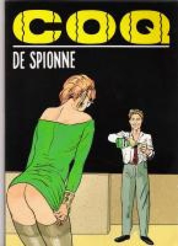 Zwarte reeks 77 - De spionne, Softcover, Eerste druk (1993) (Sombrero)