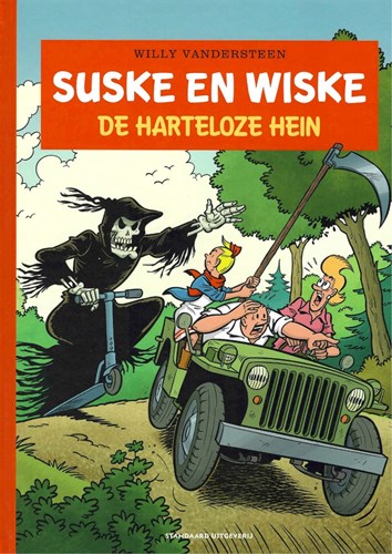 Suske en Wiske 367 - De harteloze Hein, Hardcover+prent, Vierkleurenreeks - Luxe (Standaard Uitgeverij)