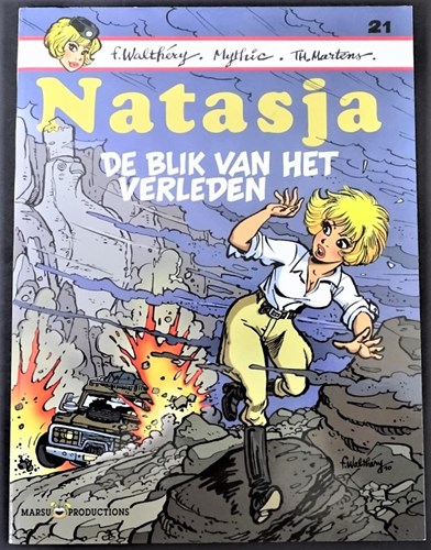 Natasja 21 - De blik van het verleden, Softcover+Prent, Eerste druk (2010) (Marsu Productions)