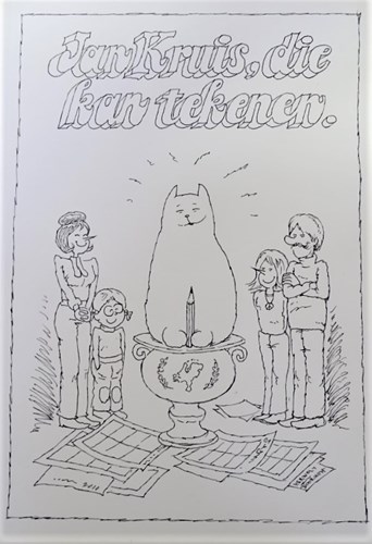 Jan, Jans en de Kinderen - Diversen  - Jan Kruis, die kan tekenen, Softcover, Eerste druk (2010) (Fonds BKVB)