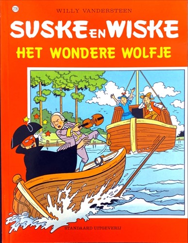 Suske en Wiske 228 - Het wondere wolfje, Softcover, Eerste druk (1991), Vierkleurenreeks - Softcover (Standaard Uitgeverij)