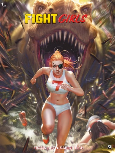 Fight Girls 1 - Fight Girls 1/2, SC-cover B (Dark Dragon Books)