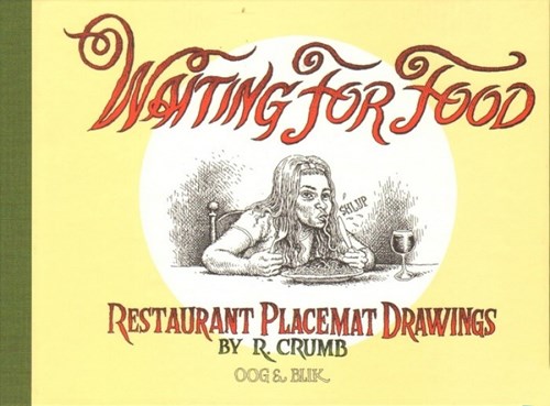 Waiting for Food 1 - Restaurant Placemat Drawings - temp, Hardcover (Oog & Blik)