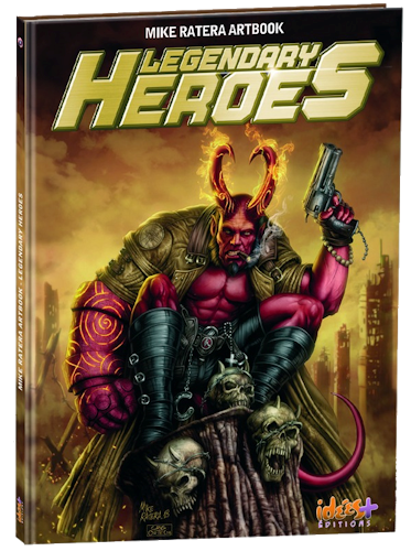 Mike Ratera - Artbook  - Legendary Heroes, Hardcover (Idées Plus)