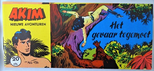 Akim - Nieuwe Avonturen 136 - Het gevaar tegemoet, Softcover (Walter Lehning)