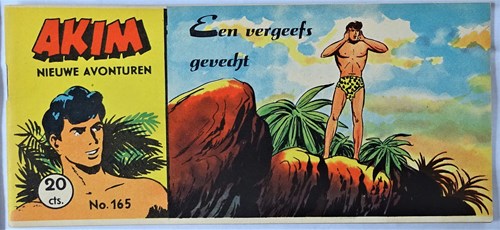 Akim - Nieuwe Avonturen 165 - Een vergeefs gevecht, Softcover (Walter Lehning)