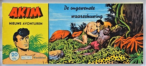 Akim - Nieuwe Avonturen 192 - De ongewenste waarschuwing, Softcover (Walter Lehning)