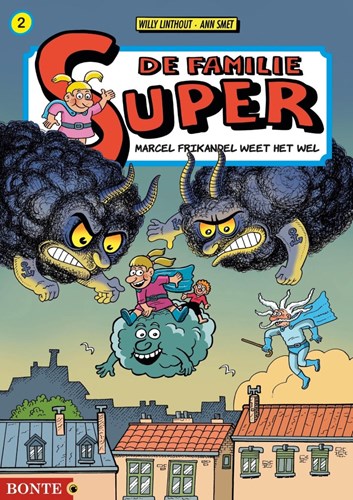 Familie Super, de 2 - Marcel Frikandel weet het wel, HC (Kleur) (Bonte)