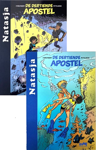 Natasja 6 - De dertiende apostel, Luxe set met 8 ex libris (Khani)