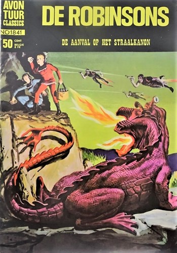 Avontuur Classics 41 - De aanval op het straalkanon, Softcover, Eerste druk (1967) (Classics Nederland)
