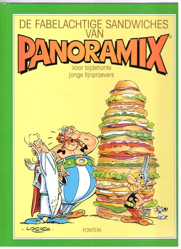 Asterix - Diversen 26 - De fabelachtige sandwiches van Panoramix - Voor bijdehante jonge fijnproevers, Hardcover (De Fontein)