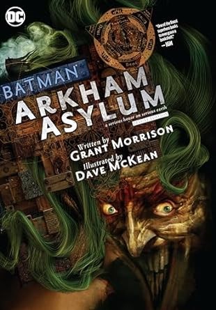 Batman - One-Shots  - Arkham Asylum - A Serious House on Serious Earth, Hc+stofomslag (DC Comics)