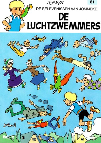 Jommeke 81 - De luchtzwemmers, Softcover, Jommeke - traditionele cover (Ballon)