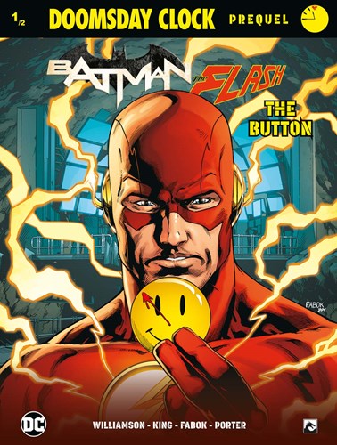 Batman/Flash  - De Button 1, SC-cover B (Dark Dragon Books)