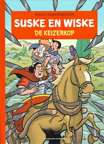 Suske en Wiske 374 - De Keizerkop, Hardcover+prent, Eerste druk (2024), Vierkleurenreeks - Luxe (Standaard Uitgeverij)