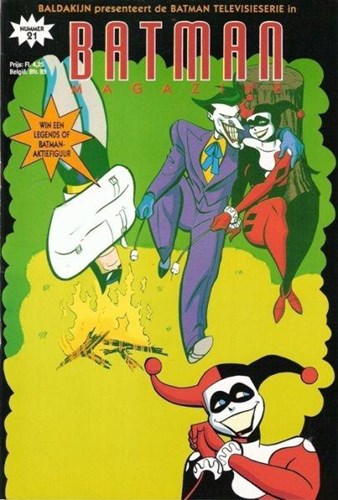 Batman - Magazine 21 - De Harley en Joker show, Softcover (Baldakijn Boeken)